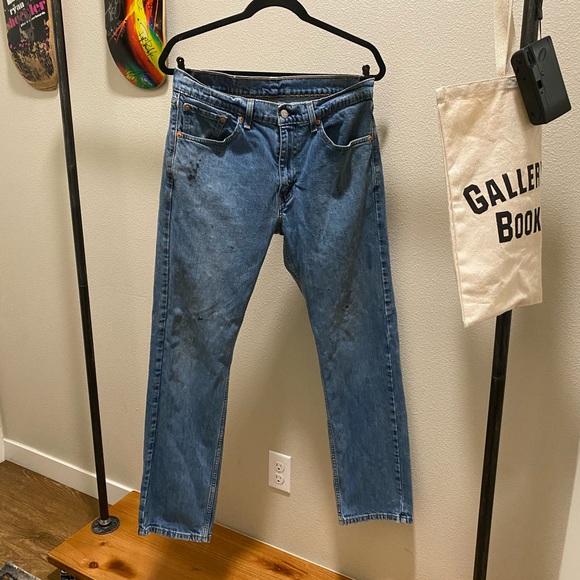 90s Vintage Levi’s 505 Relaxed Fit Jeans - Picture 1 of 5